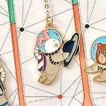 Cute Animals In Space Bookmark - Image 2