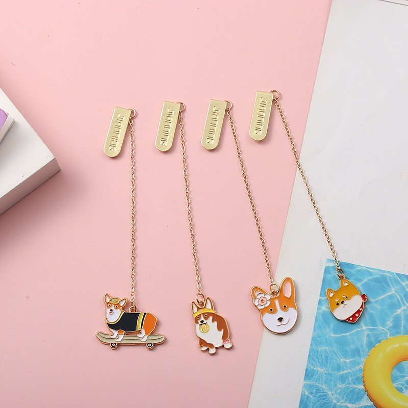 IMG-20230924-WA0009-01-1.jpeg Cute Fox Metal Bookmark - Image 1