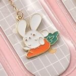 Cute Carrot Rabbit Bookmark - Image 2