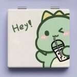 Boba Tea Dragon Pocket Mirror