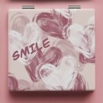 Abstract Love Pocket Mirror