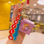 Cute StellaLou Rubiks Cube Keyring