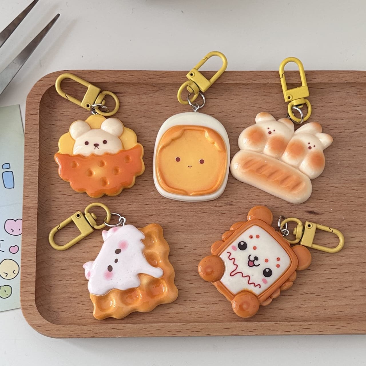 IMG-20241223-WA0001.jpg Loaf Bread Cute Bag Pendant - Image 1