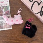 Cute Mini Plush Cat Pendant - Image 2