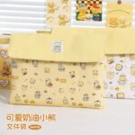 Cute Cartoon A4 Document File Bag