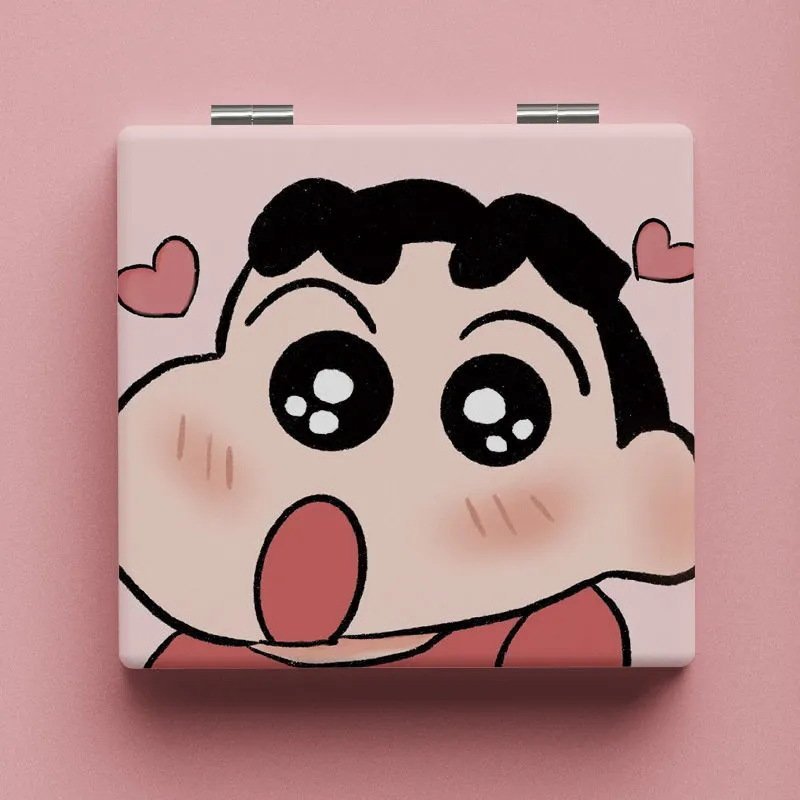IMG-20250517-WA0050.jpg Cute Shinchan Foldable Pocket Mirror - Image 1