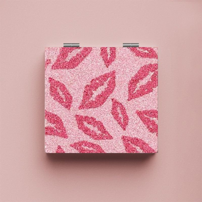 IMG-20250517-WA0066.jpg Red Lip Kiss Foldable Pocket Mirror - Image 1
