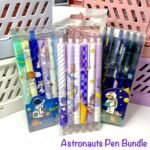 Astronaut Theme Gel Pen Bundle – 3 Sets (18 pcs, 0.5mm)