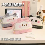 Cute Kawai Cat Panda Pencil Case - Image 2