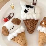 Adorable Plush Doll Ice Cream Pendant - Image 2