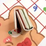 Cute Love Embroidered 2in1 Money Wallet - Image 3
