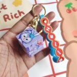 Cute StellaLou Rubiks Cube Keyring - Image 2