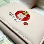 Cute Puppy Kitty Apple Wallet - Image 4