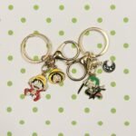 Luffy & Zoro One Piece Metal Keyring