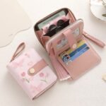 Cute Butterfly Flower Bow Ladies Money Wallet - Image 3