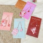 Cute Sweet Heart Pink Themed Cat Rabbit Bookmarks - Image 3