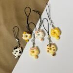 Cute Donut Cat Phone Charms