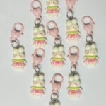 Cute Bunny Love Lock Bag Pendant