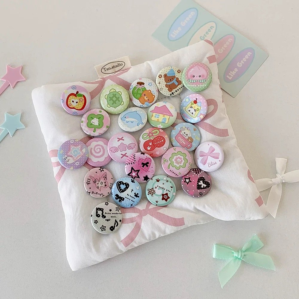 IMG_6592.jpeg Cute 6pcs Mini Bag Pin Set - Image 1