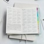2026 Rainbow Index Leather Planner Notebook - Image 5