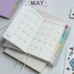 2026 Rainbow Index Leather Planner Notebook - Image 6