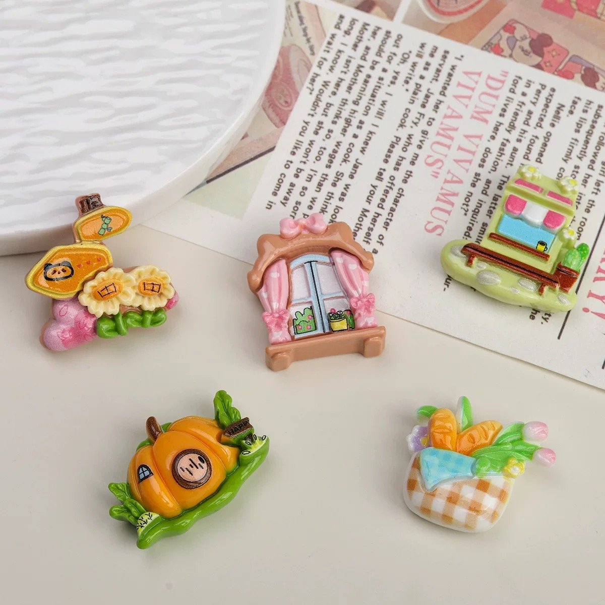 IMG_8349.jpeg Cute Window Garden Bag Pendant - Image 1