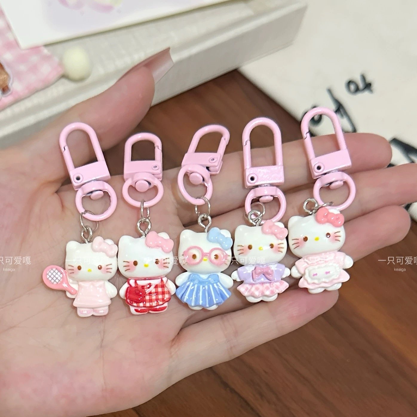 IMG_8520.jpeg Adorable Hello Kitty Blush Bag Pendant - Image 1