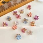 Mini Flower Hair Clips - Image 3