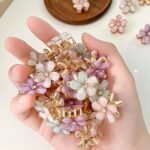 Mini Flower Hair Clips