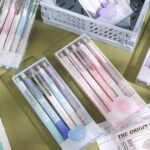 Cute Gradient 5pcs Gel Pen Set - Image 2