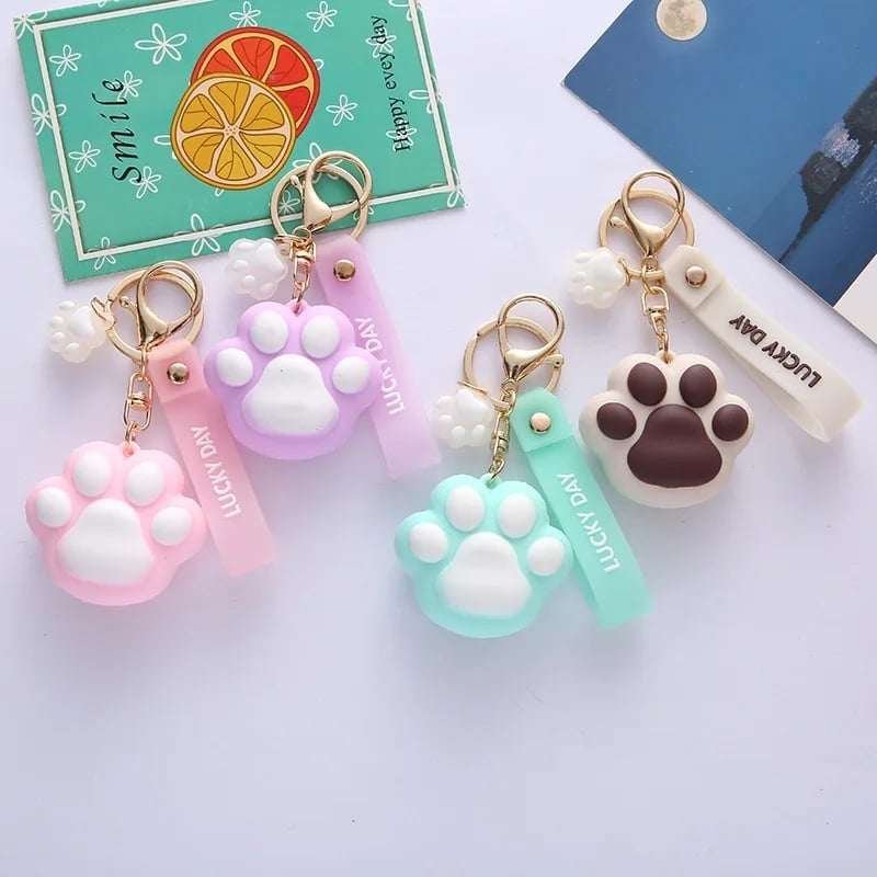 received_1464774770904304.jpeg Cat Paw Keychain - Image 1