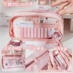 Transparent Front Multifunctional Pencil Case - Image 6