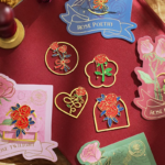 Rose Series Metal Bookmark - Image 2