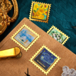 Retro Metal Oil Painting Bookmark - Image 5