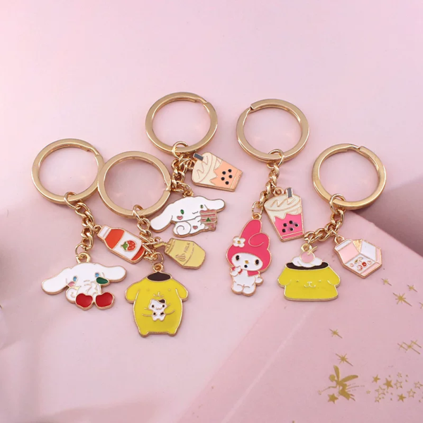 Sanrio Metal Keyring