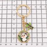Panda Circle Metal Keyring - Image 6