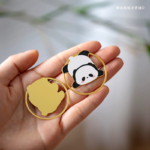 Cute Panda Metal Bookmark - Image 4