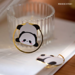 Cute Panda Metal Bookmark - Image 3