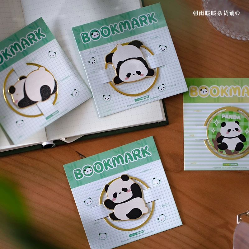 tb_image_share_1730920253899.jpg.png Cute Panda Metal Bookmark - Image 1