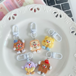 Chocolate Cheese Bag Pendant