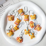 Cute Baker Bear Bag Pendant