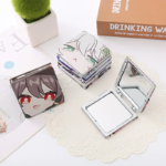 Cute Kawai Girl Foldable Makeup Mirror - Image 2