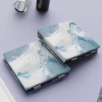 Cute Oil Pastel Paint Foldable Make-up Mirror