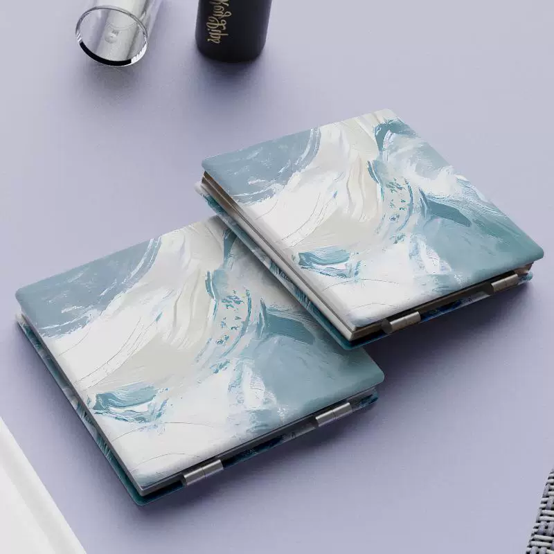 tb_image_share_1735279361657.jpg.png Cute Oil Pastel Paint Foldable Make-up Mirror - Image 1