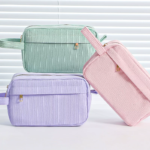 Corduroy Large Capacity Pencil Case / MakeUp Pouch - Image 3