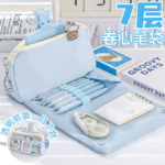 Multifunctional Triangle Shaped Pencil Case - Image 2