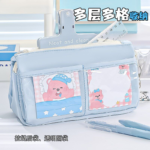 Multifunctional Triangle Shaped Pencil Case - Image 4