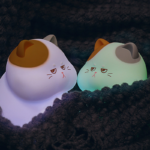Cute Greedy Cat LED Night Lamp - Image 4