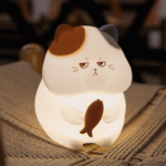 Cute Greedy Cat LED Night Lamp - Image 3