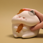 Cute Greedy Cat LED Night Lamp - Image 2